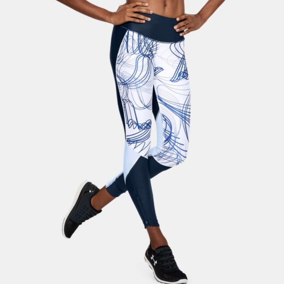 Under Armour Pants - Under Armour Fly Fast Printed Tights Size Small